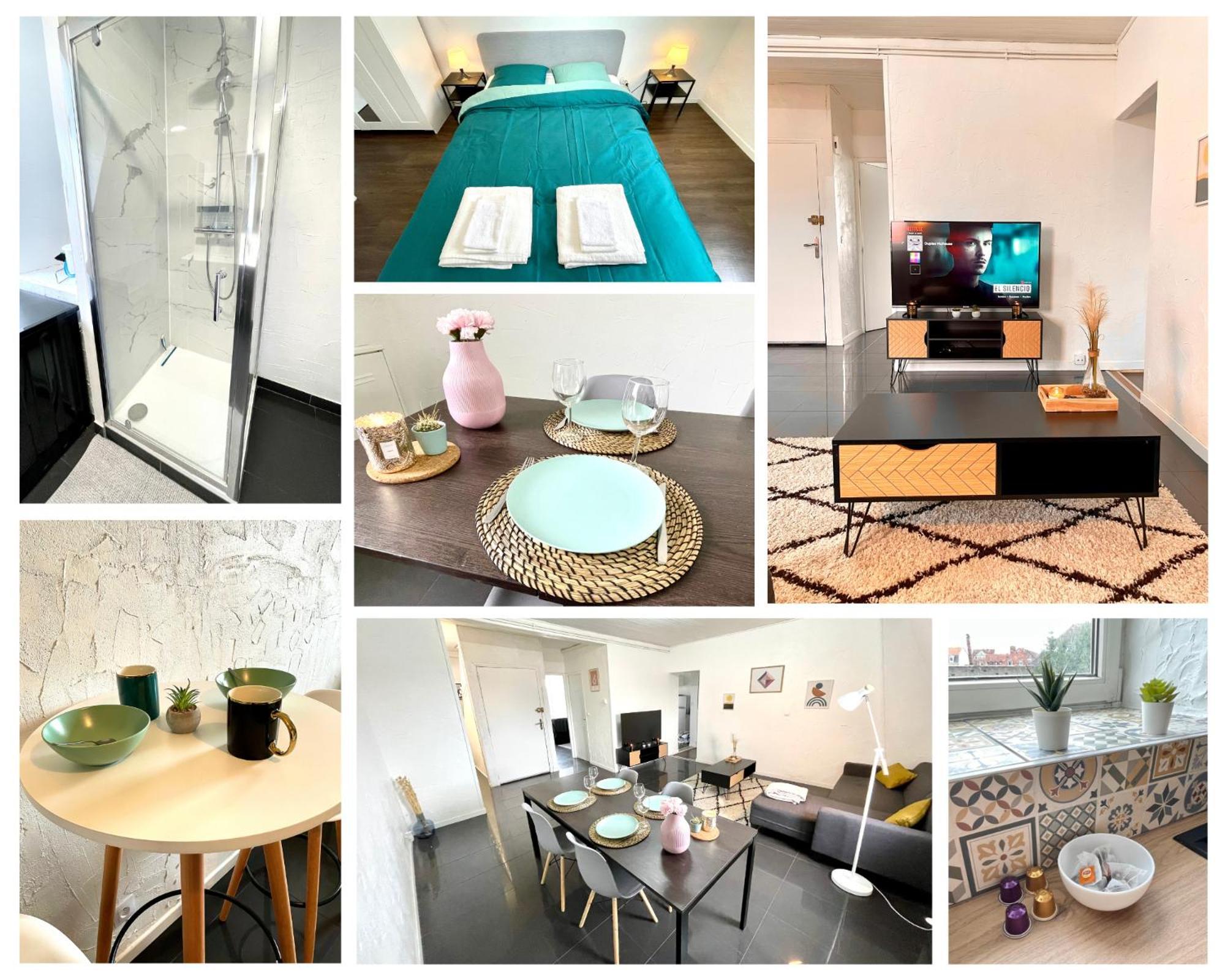 Appartement Duplex 90M2 - 3 Chambres - มูลูส ภายนอก รูปภาพ