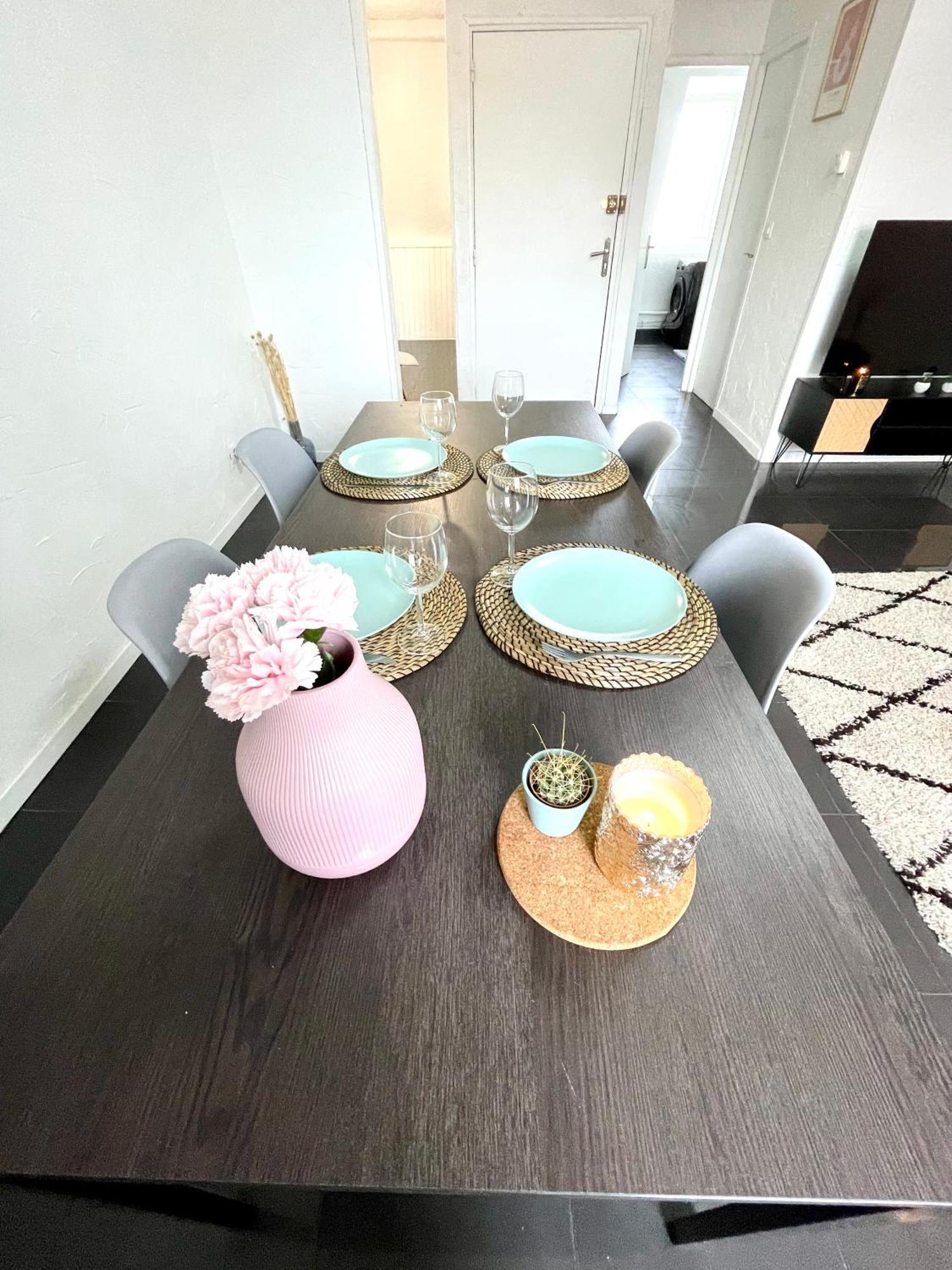 Appartement Duplex 90M2 - 3 Chambres - มูลูส ภายนอก รูปภาพ